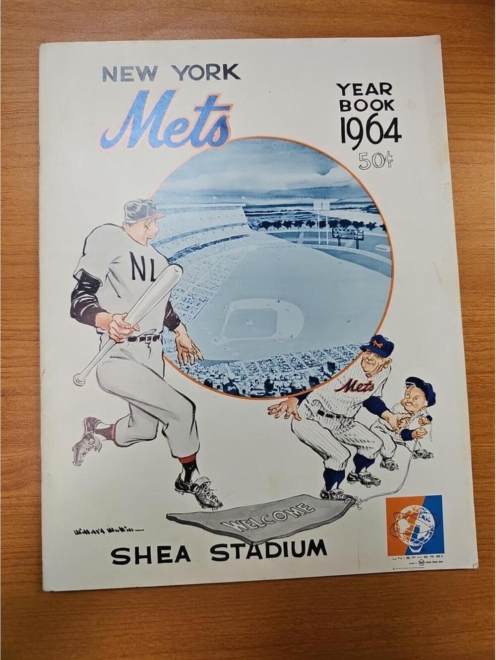 1964 New York Mets Yearbook- First Edition Shea Stadium EXCELLENT CONDITION